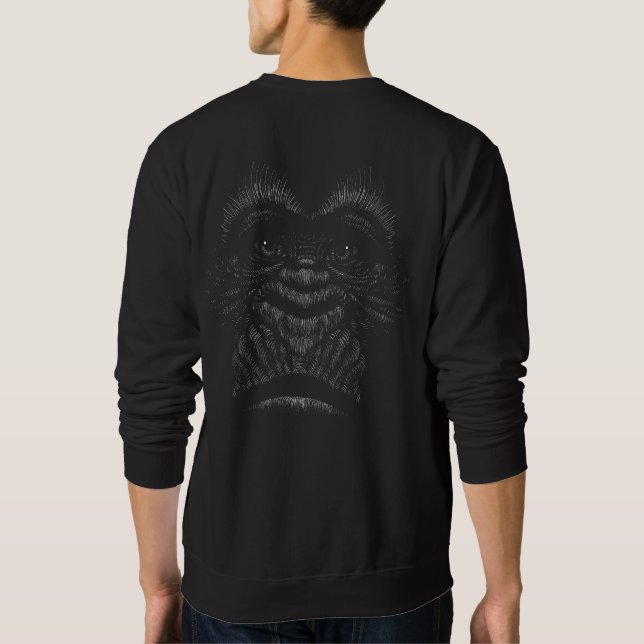 Sad Gorilla Sweatshirt (Rückseite)
