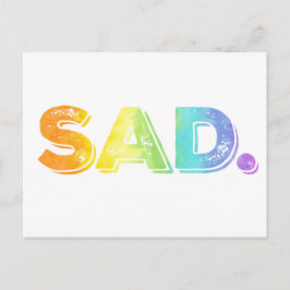 SAD Ides Trumps LGBT Protest Postkarte