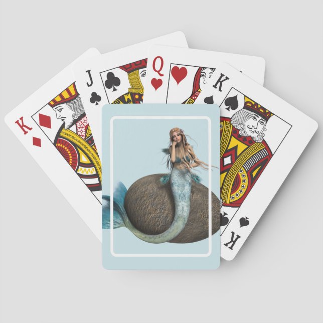 Sad Mermaid Spielkarten (Rückseite)