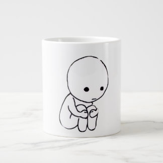 Sad Mood Aesthetic Coffee Mug Jumbo-Tasse