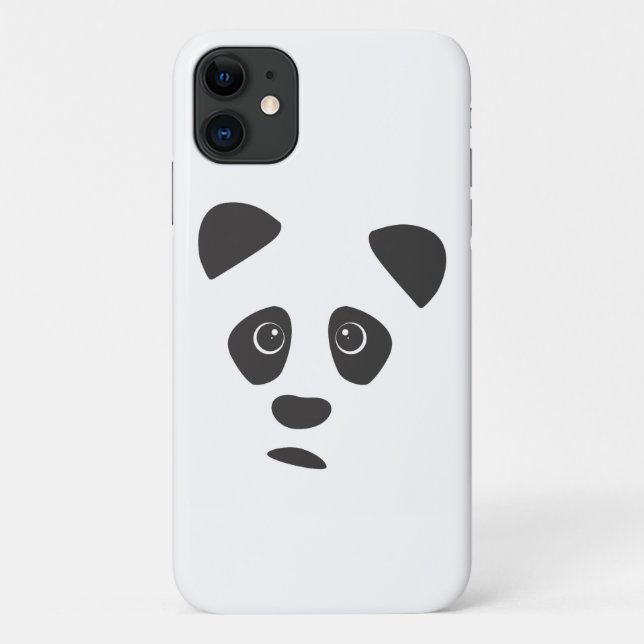 Sad Panda Case-Mate iPhone Hülle (Rückseite)
