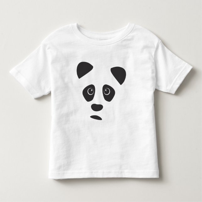 Sad Panda Kleinkind T-shirt (Vorderseite)
