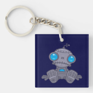 Sad Robot Schlüsselanhänger