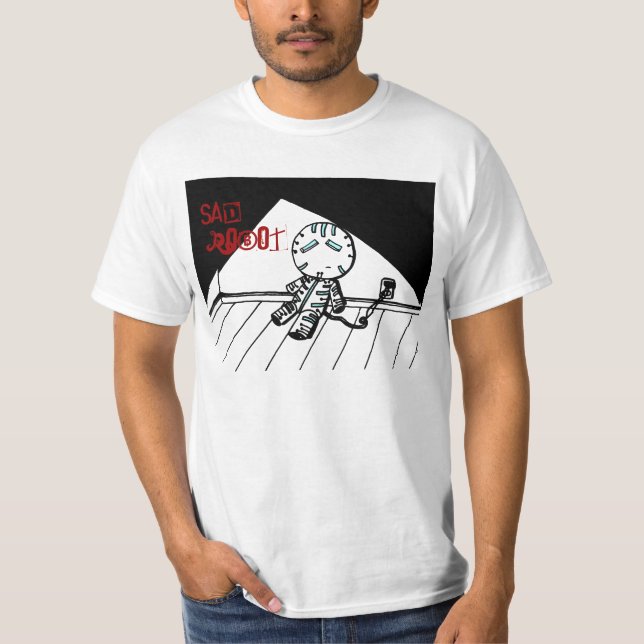 Sad Robot Shirts (Vorderseite)
