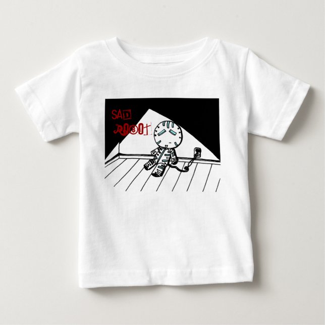 Sad Robot Shirts (Vorderseite)