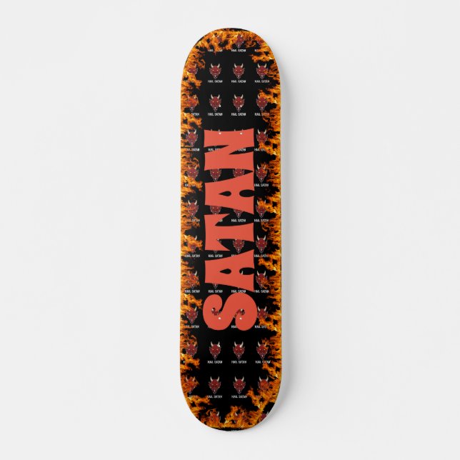 Sad Satan Skateboard (Vorne)