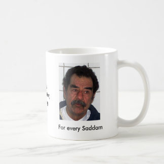 Saddam-Jagd Kaffeetasse