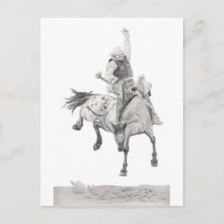 Saddle Bronc Postkarte
