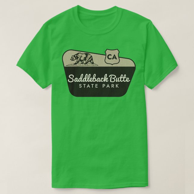 Saddleback Butler Staat Park California Welcome Si T-Shirt (Design vorne)