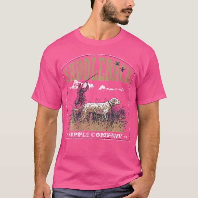 Saddleback Hunting Labrador Logo T-Shirt (Vorderseite)