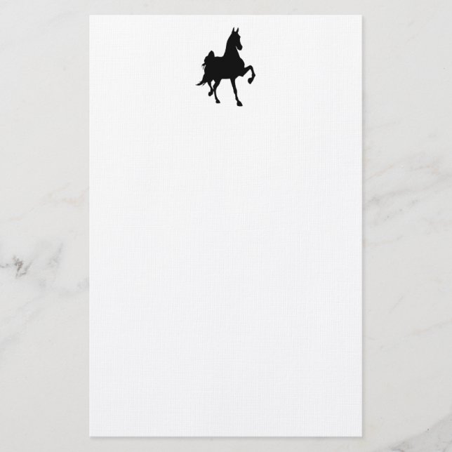 Saddlebred Briefpapier (Vorderseite)