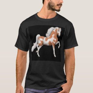 Saddlebred Farben-Pferdedunkelheits-T - Shirt