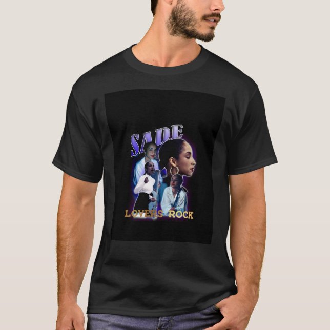 SADE Bootleg T-Shirt Merch Grafischer T - Shirt (Vorderseite)