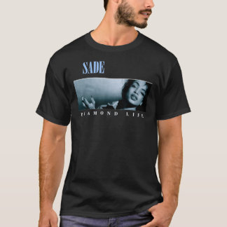 Sade Diamond Life - Transparentes Wesentliches T-Shirt