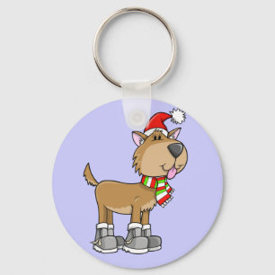 "Sadie"-Button-Schlüsselanhänger Schlüsselanhänger