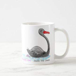 Sadie die Schwan-Tasse Kaffeetasse