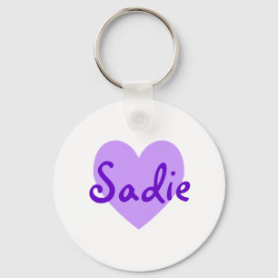 Sadie in Purple Schlüsselanhänger