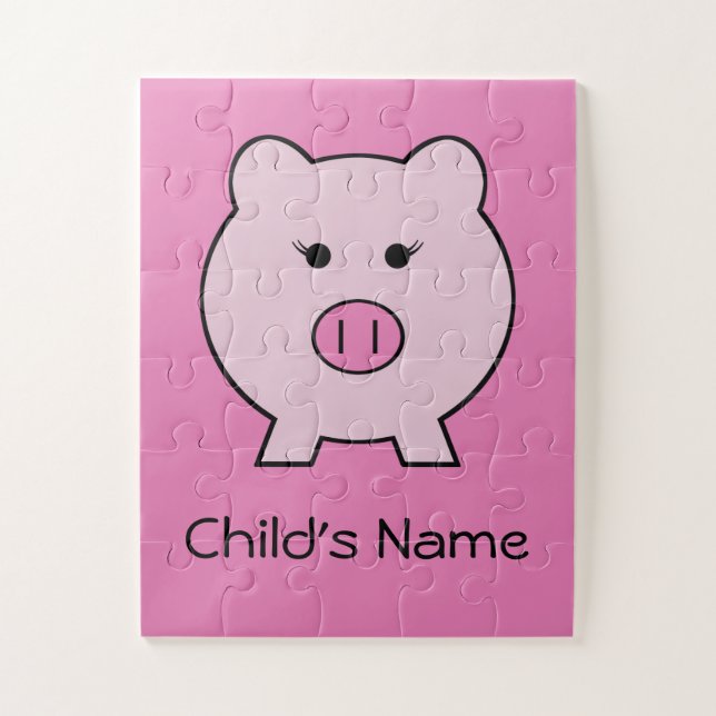 Sadie the Pink Pig ~ Niedlich Girly Kawaii (Vertikal)
