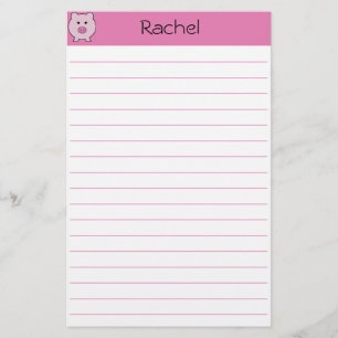 Sadie the Pink Pig ~ Niedlich Girly Kawaii Briefpapier