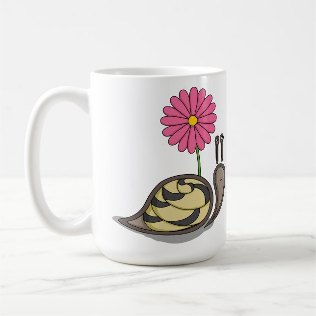 Sadie the Snail Mug (Gauche)
