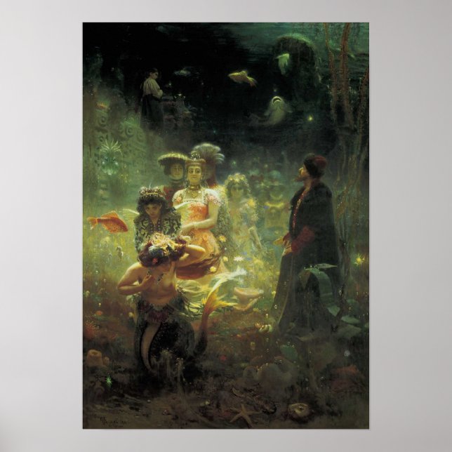Sadko in the Underwater Kingdom Poster (Vorne)