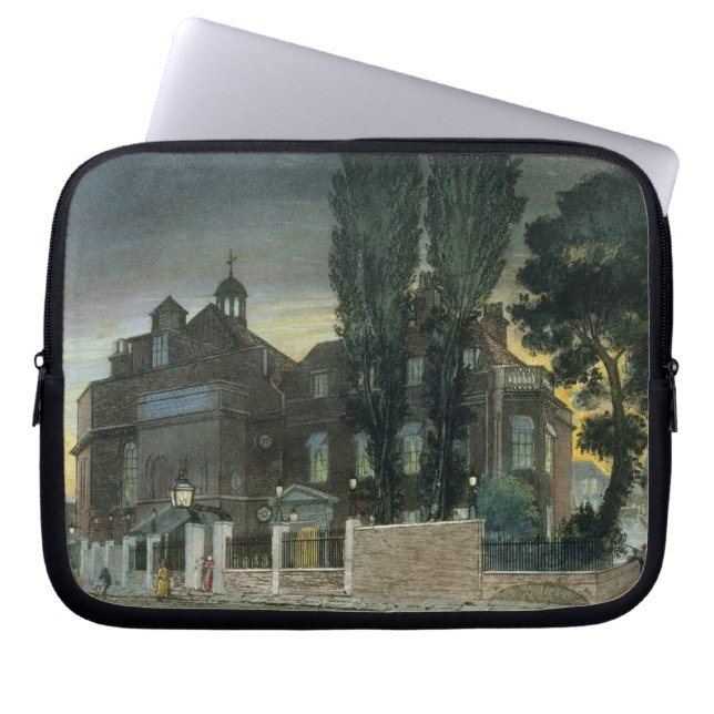 Sadlers Brunnen, 1826 (farbiger Stich) Laptopschutzhülle (Vorderseite)