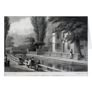 Sadler's Wells Theater, graviert von J. Garner