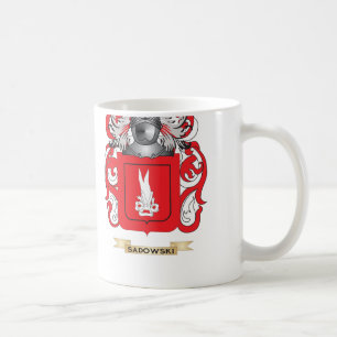Sadowski Wappen (Familienwappen) Kaffeetasse