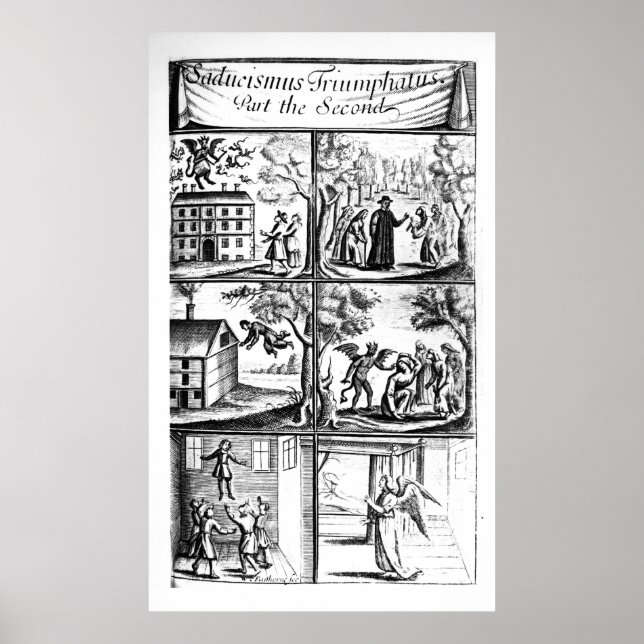 Saducismus Triumphatus, der zweite Teil Poster (Vorne)