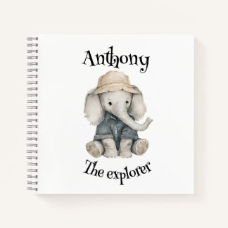 Safari Adventure Babies | Cute Watercolour Animals Notizbuch