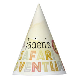 Safari Adventure Geburtstag Partyhütchen