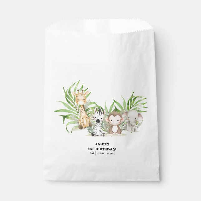 Safari Adventure Geschenktütchen (Vorderseite)