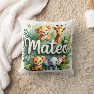 Safari Adventure Mateo Throw Kissen