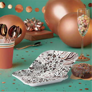 Safari Adventure Paper Plate Pappteller