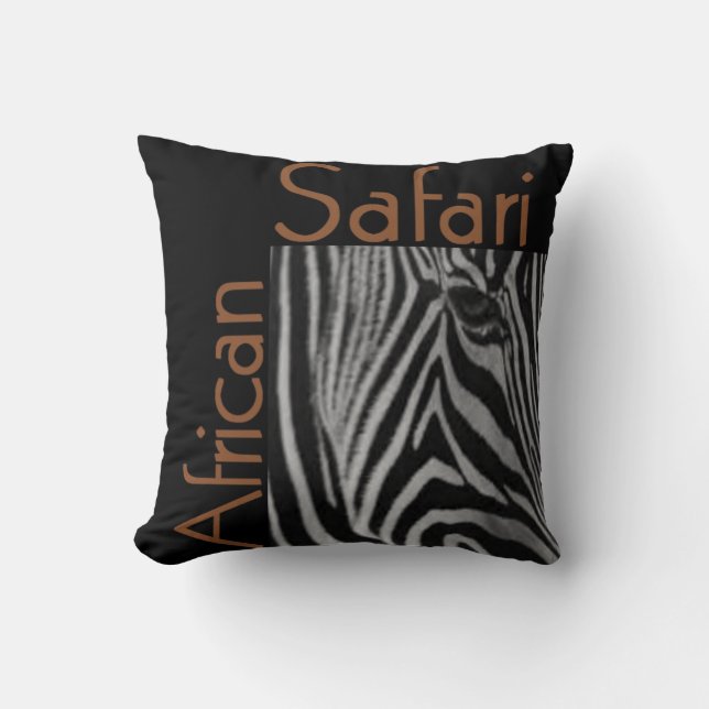 Safari africain Coussin MoJo américain (Recto)
