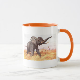 Safari-afrikanische Tasse