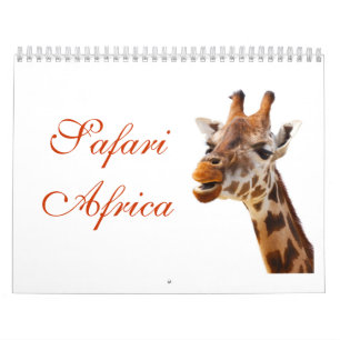 Safari Afrikanischer Dschungel Schicksal Tiere Kalender