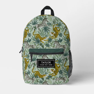 Safari Animal Bedruckter Rucksack