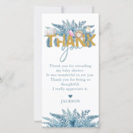 Safari Animals Baby Dusche I Birthday Dankeskarte