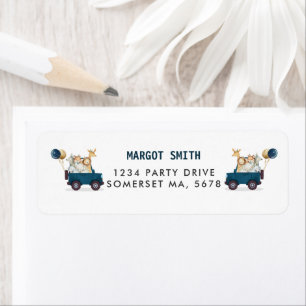 Safari Animals Drive by Baby Shower Greenerity Gol