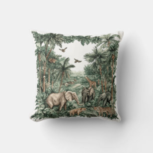 Safari Animals Jungle Kissen