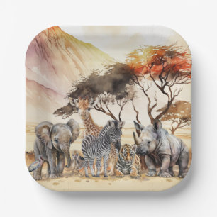Safari Animals Party Teller