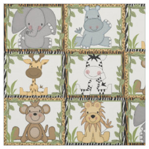 Safari Animals Stoff
