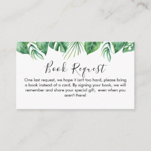 Safari Animaux Demande de réservation Carte Insert