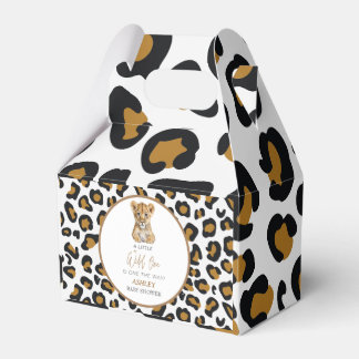 Safari Baby Animals Baby Dusche Geschenkschachtel