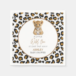 Safari Baby Animals Baby Dusche Serviette