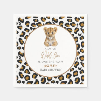 Safari Baby Animals Baby Dusche Serviette