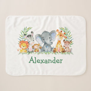 Safari Baby Animals Baby Elephant Sherpadecke