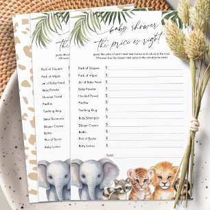 Safari Baby Boy Shower Preis ist das richtige Spie