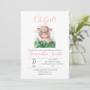 Safari Baby Invitation neutre